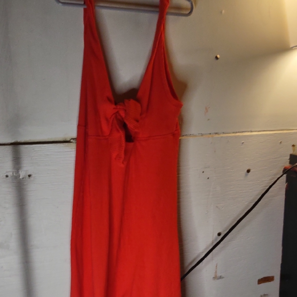 Billabong Strapless Red Dress